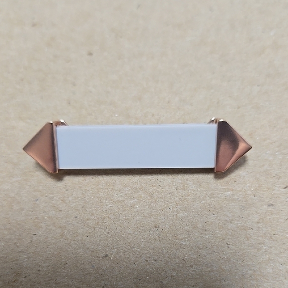 KEEP Collective Jewelry - KEEP Collective Rose Gold and White Brooch